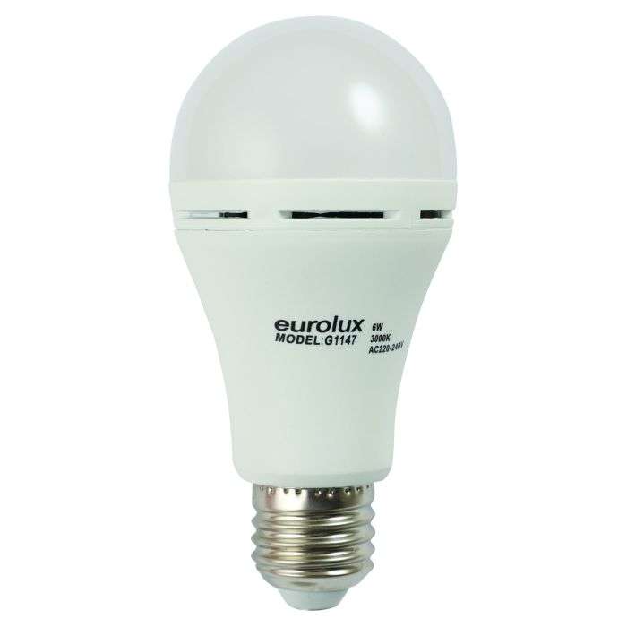 Eurolux Rechargeable LED Lamp 6W E27