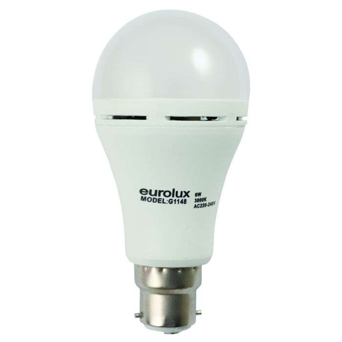Eurolux Rechargeable LED Lamp 6w B22