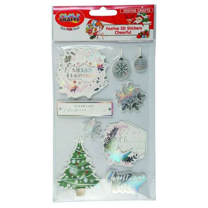 Crazy Craft Cheerful 3d Stickers