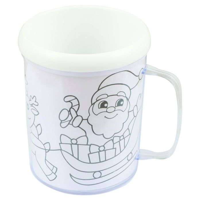 Crazy Craft Festive Mug Craft Paint Kit