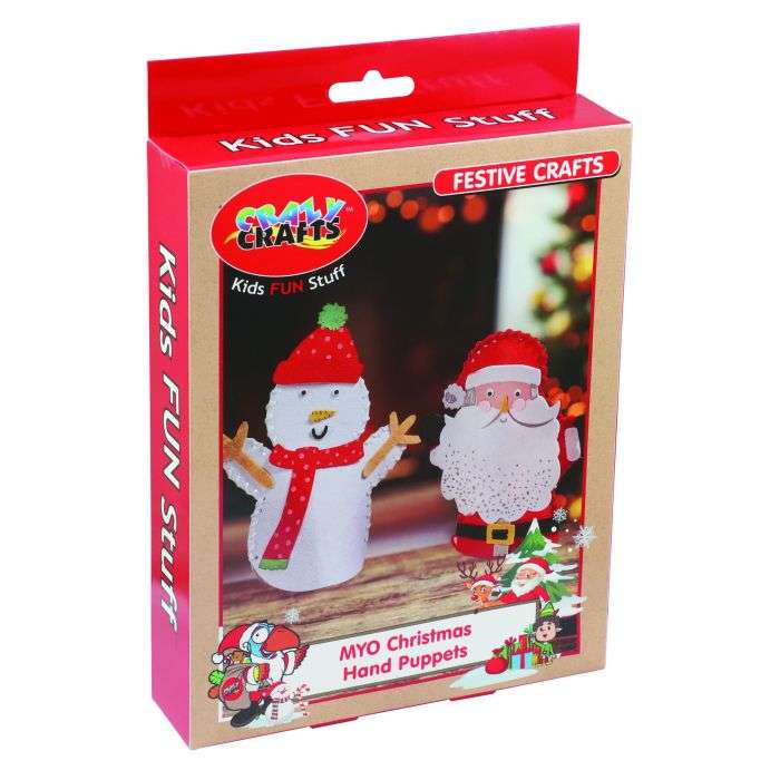 Crazy Craft Festive Hand Puppet Kit