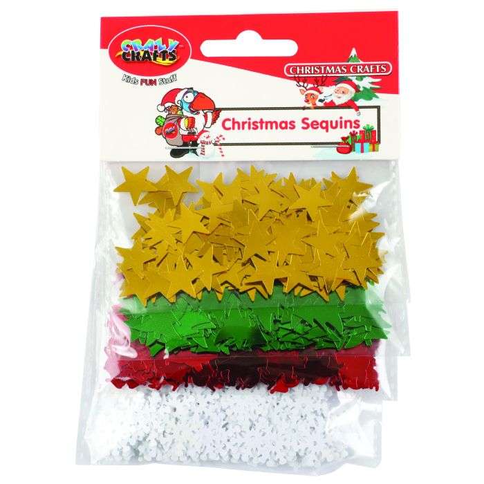 Crazy Craft Christmas Sequins