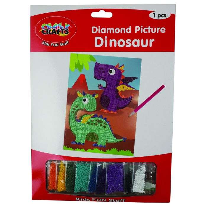 Crazy Craft Diamond Dinosaur Craft Kit