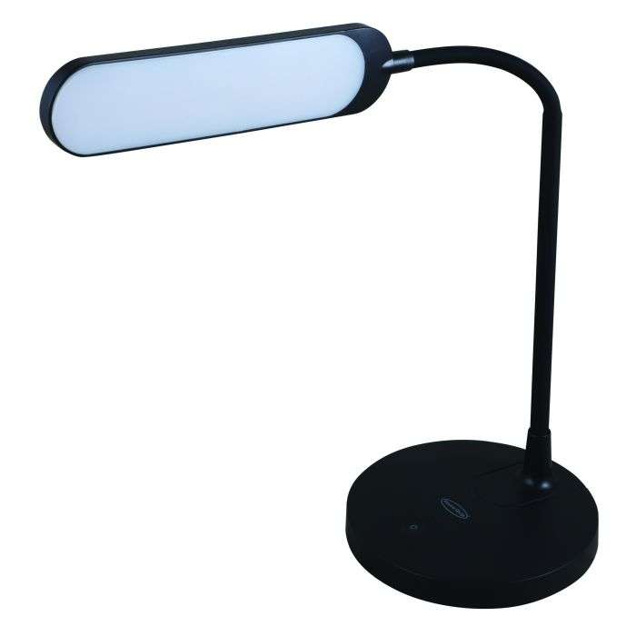 Home Quip Black Flexilite Executive Recharge Usb Desk Light