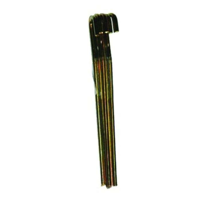 Tentco Spring Steel Straight Tent Pegs 200mm - 5 Pack