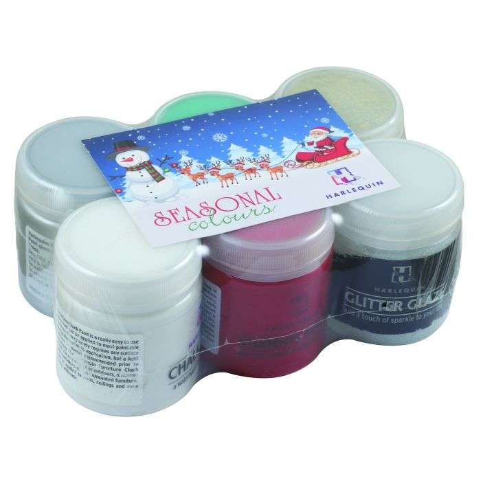 Harlequin's Craft Paint Seasonal Kit 6x100ml