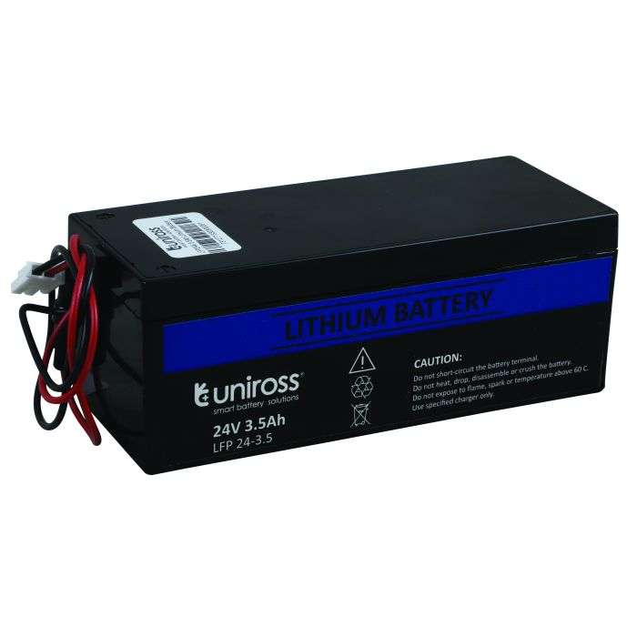 Uniross 3.5Ah 24V Garage Door Battery