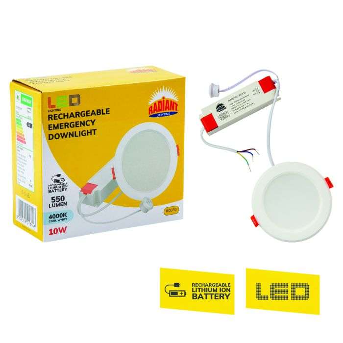 Radiant Rechargeable LED Module Lamp 10W CW