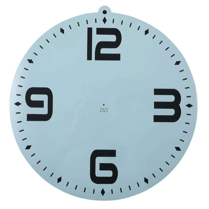 A.Shak Stencil Clock 30X30