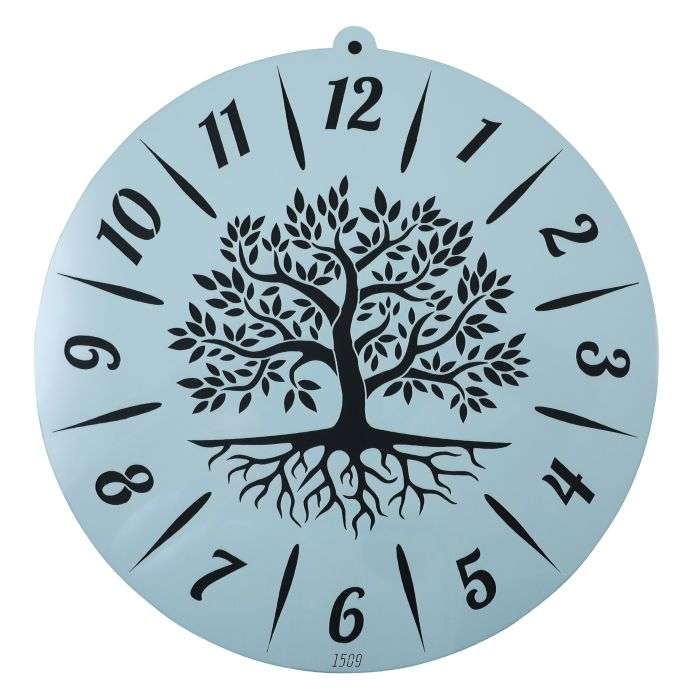 A.Shak Stencil Clock 30X30