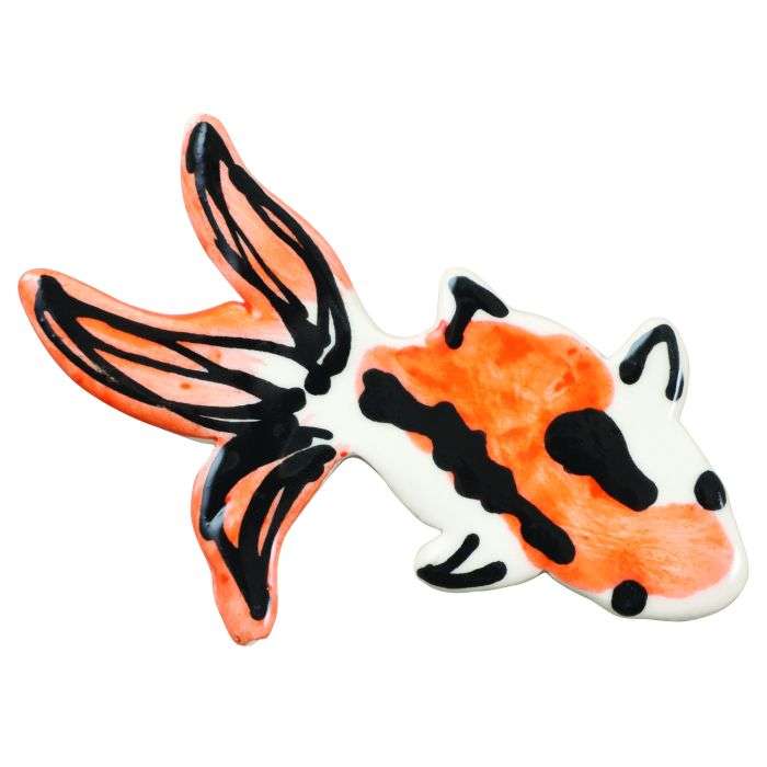 The Tile Club Koi Fish Mosaic Tile Large