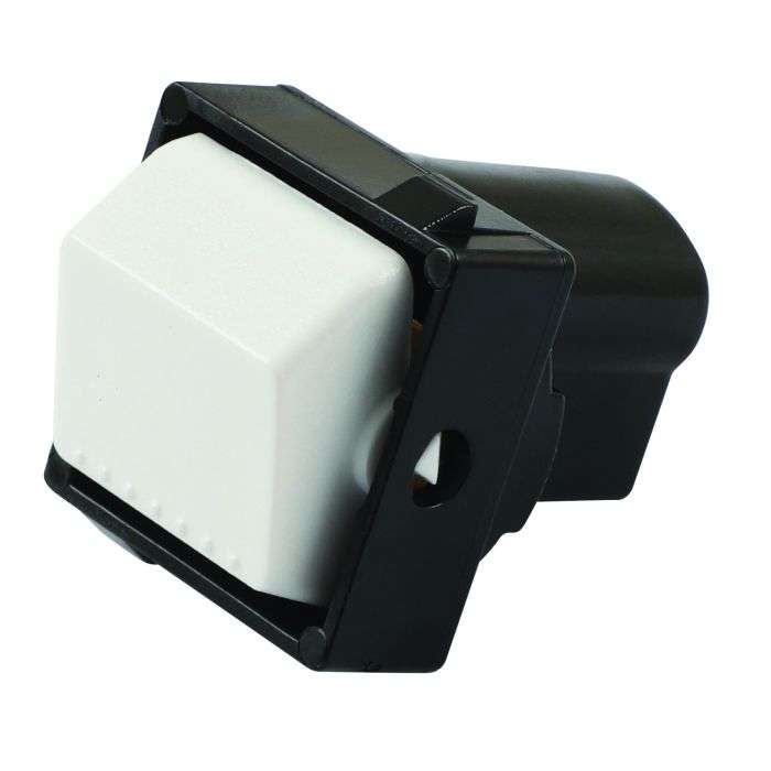 Lesco Apollo White 1-way Module Switch