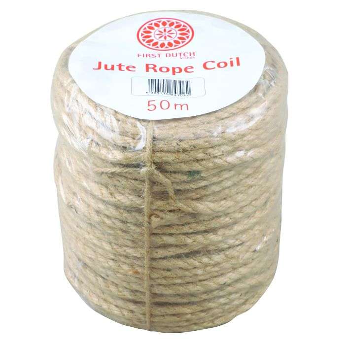 Jute Natural Rope Coil 50M