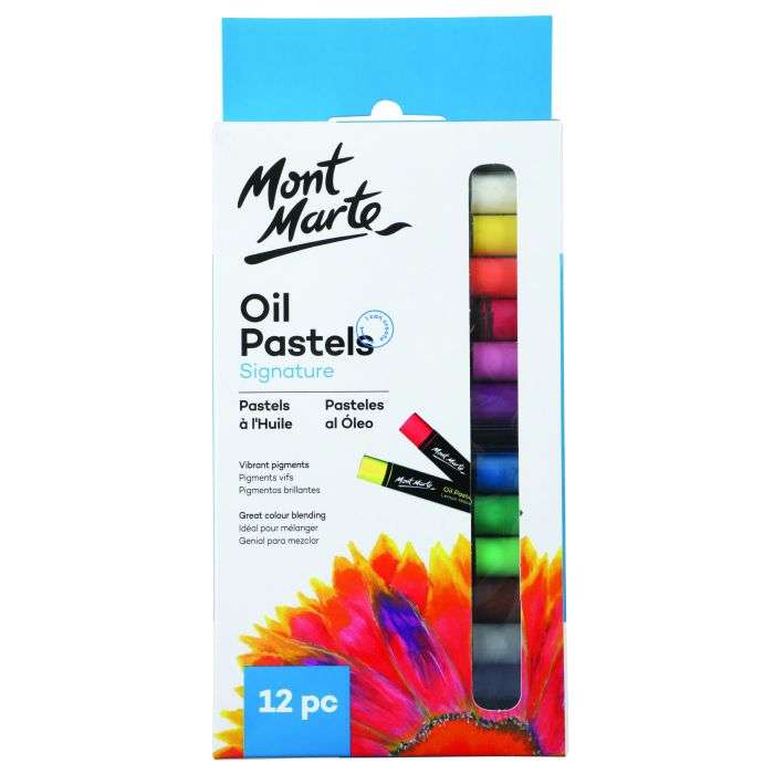 Mont Marte Pastel Oil Craft 12 Piece