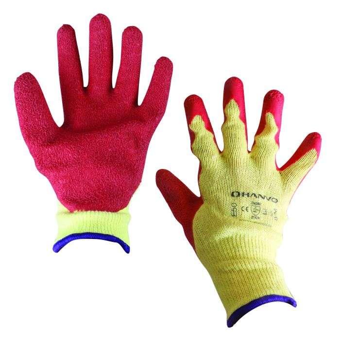 Hanvo Latex Gripper Gloves S10 XL