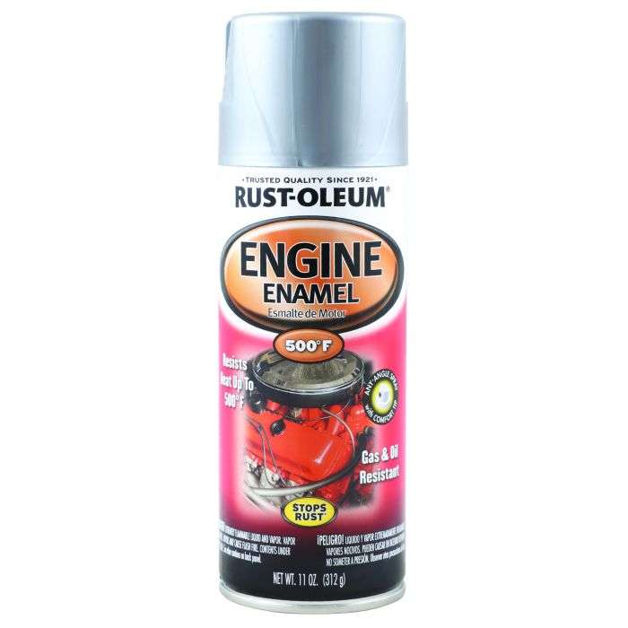 Rust-Oleum Aluminum Engine Enamel Spray Paint 312g