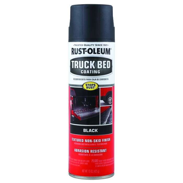 Rust-Oleum Black Bed Coating Auto Truck Spray Paint 425g