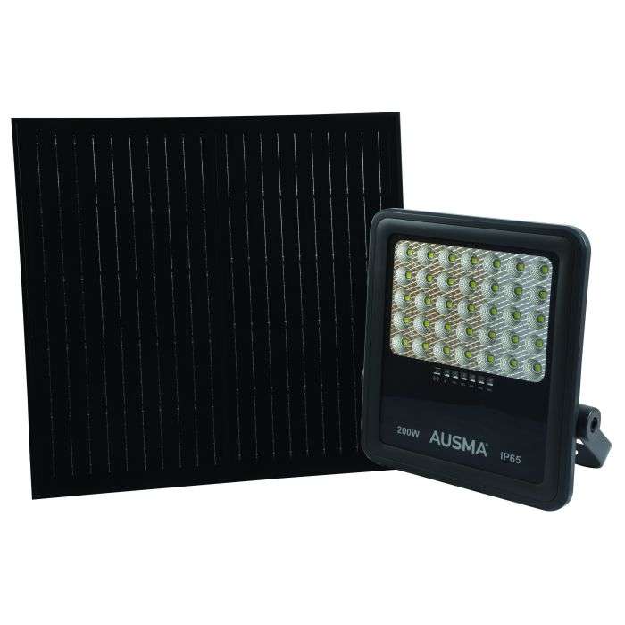 Ausma Solar Floodlight LED 200w Incl Panel