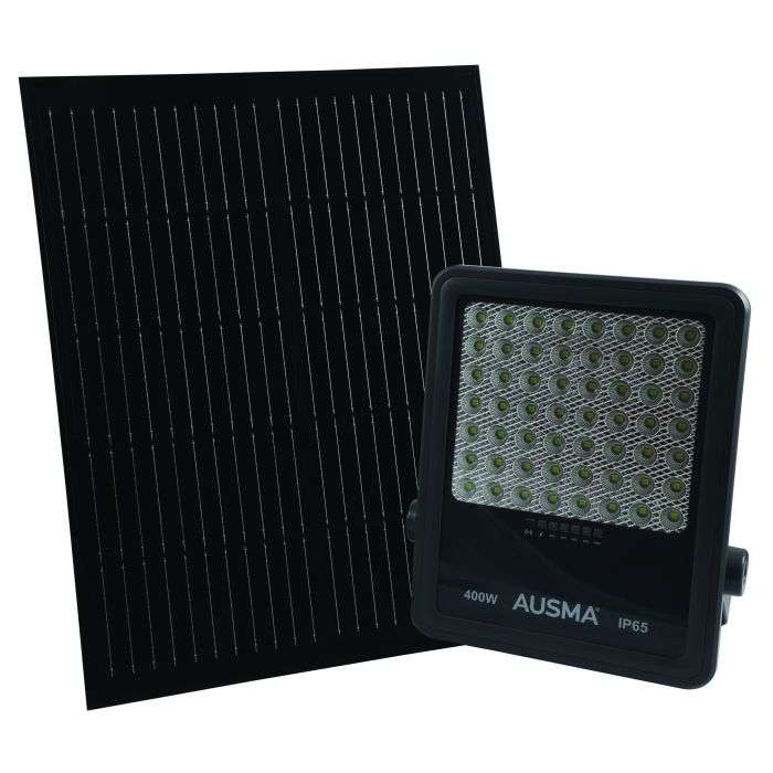 Ausma Solar Floodlight LED 400w Incl Panel