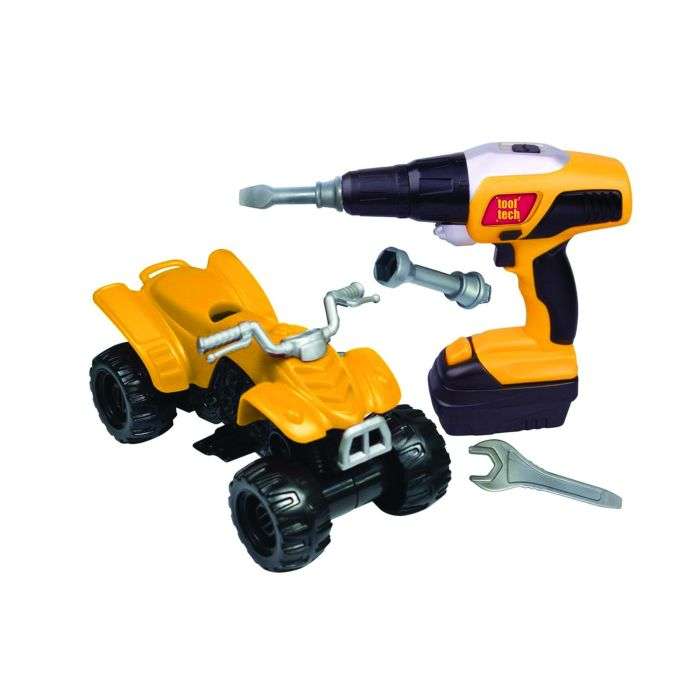 Tooltech Take Apart ATV With Power Drill Toys