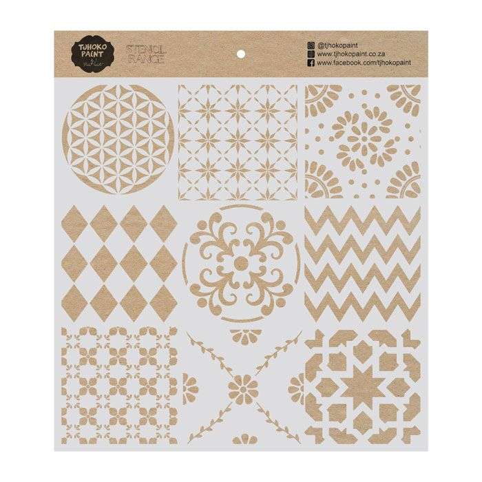Tjhoko Deco Stencil MC014-45-9