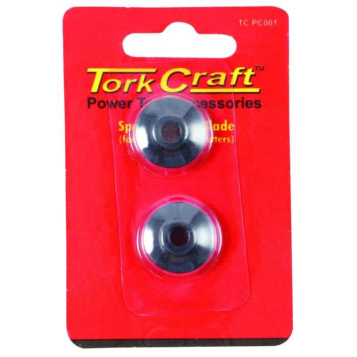 Tork Craft Spare Pipe Cutter Blades 2 Pack