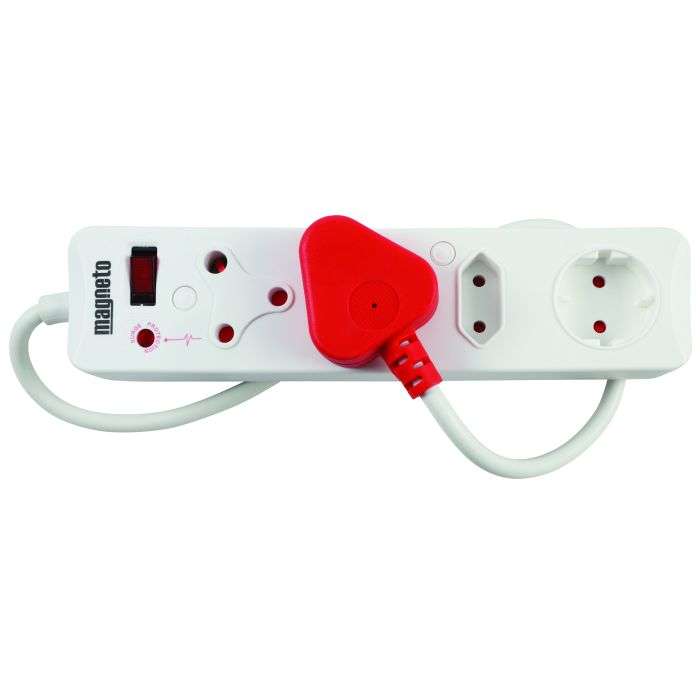 Magneto High Surge 4 Way Multi Plug