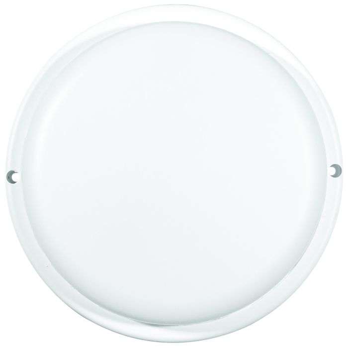 Major Tech White Round Bulkhead LED Light 18w