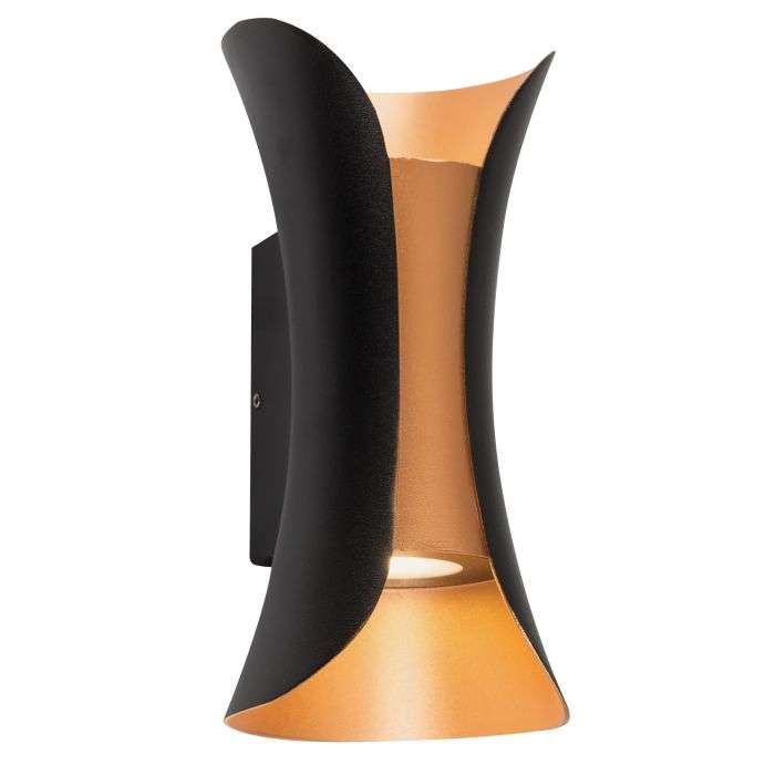 Bright Star Black & Gold Lantern Light 10w