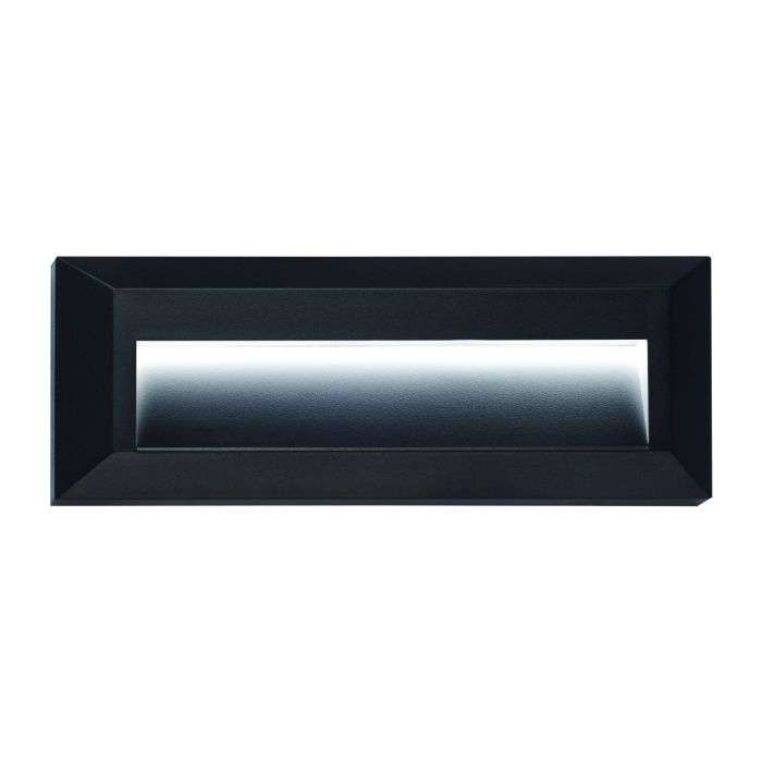 Bright Star Black Footlight Rectangular 2W LED CCT