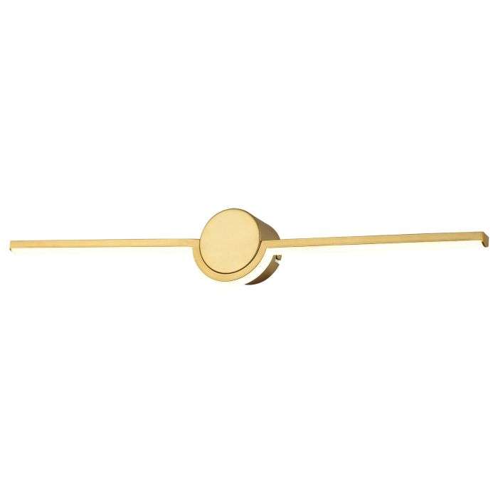 Bright Star Gold Wall Light 8w LED