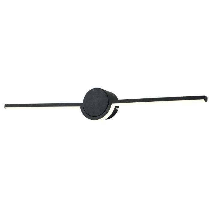 Bright Star Black Wall Light 8w LED