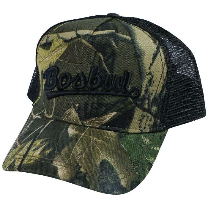 Bosbul Black 3D Camo Thorn Trucker Cap