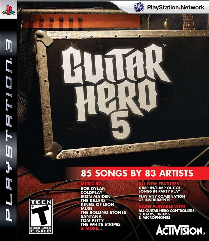 Guitar Hero 5 - Game Only (PS3)