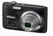 Nikon Coolpix S2600 - Compact Digital Camera - Black Pattern