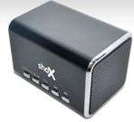 Shox Boom Box - Revolutionary Sound Cube Speaker - Black