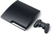 Sony PlayStation 3 Slim Console 160GB (PS3) + Bulletstorm + Uncharted 3: Drake's Deception (PS3)