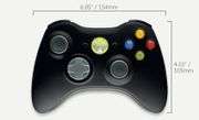 Microsoft Xbox 360 Black Wireless Controller for Windows