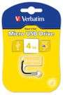 Verbatim 47417 - Micro USB Drive 4GB - Sunkissed Yellow