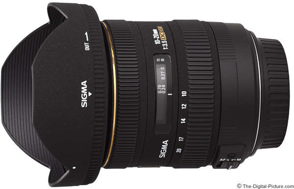 Sigma 10-20mm f/3.5 EX DC HSM Lens Product Images