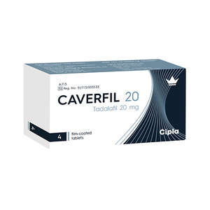 CAVERFIL 20MG TABS 4