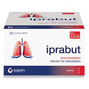 IPRABUT 2.5ML NEBULES 60 ~