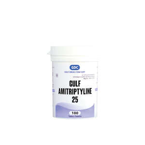 GULF AMITRIPTYLINE 25MG TAB 100