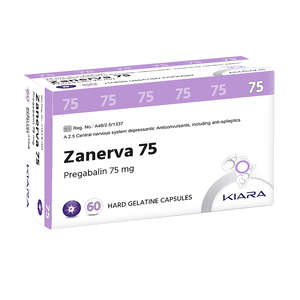 ZANERVA 75MG CAPS 60
