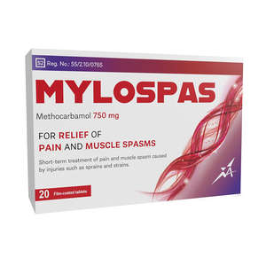 MYLOSPAS 750MG 20 TABLETS