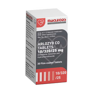 ARLOZYB CO 10/320/25MG TABS 30