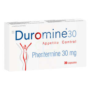 DUROMINE 30MG 30 CAPSULES SS5