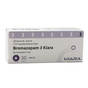 BROMAZEPAM 3MG KIARA 30 TABLETS