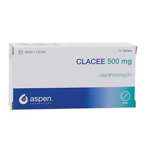 CLACEE 500MG 14 TABLETS