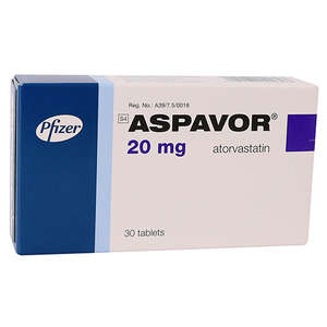 ASPAVOR 20MG 30 TABLETS